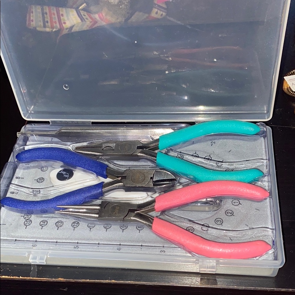 Colorful Jewelry Pliers Set